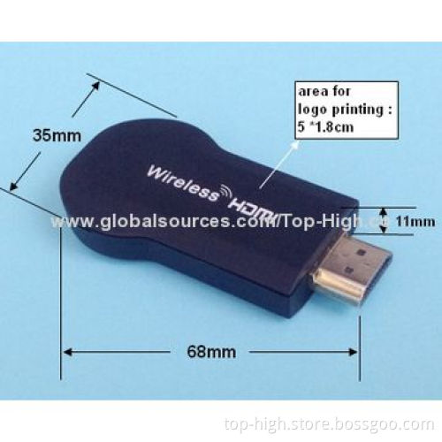 High quality airplay wireless HDMI transmitter and receiver for iPhone accessory